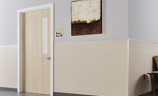Hospital hallway 8826 Neutral Twill HardStop