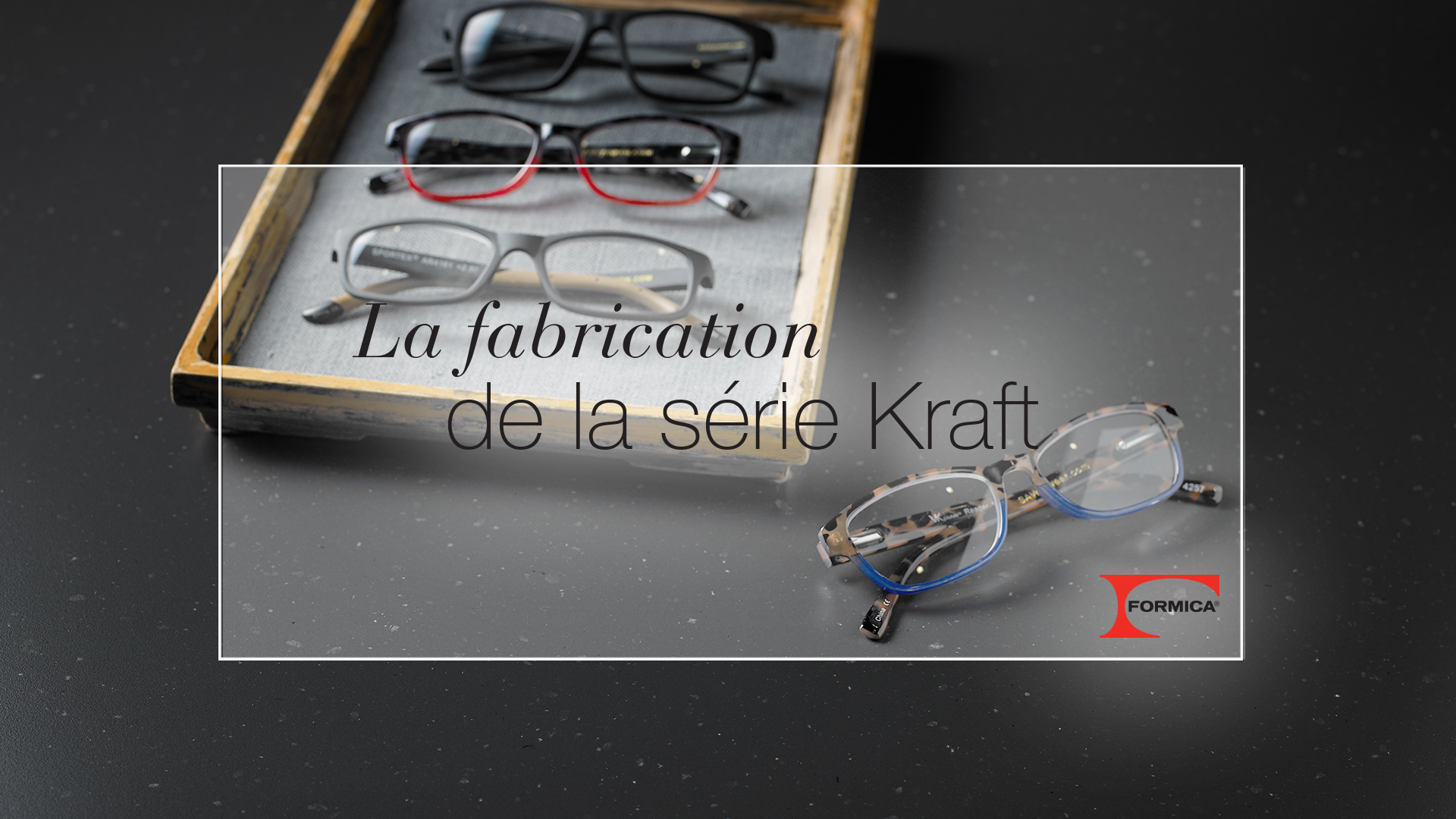 La fabrication de la série Kraft Stratifié haute pression de marque Formica® HPL